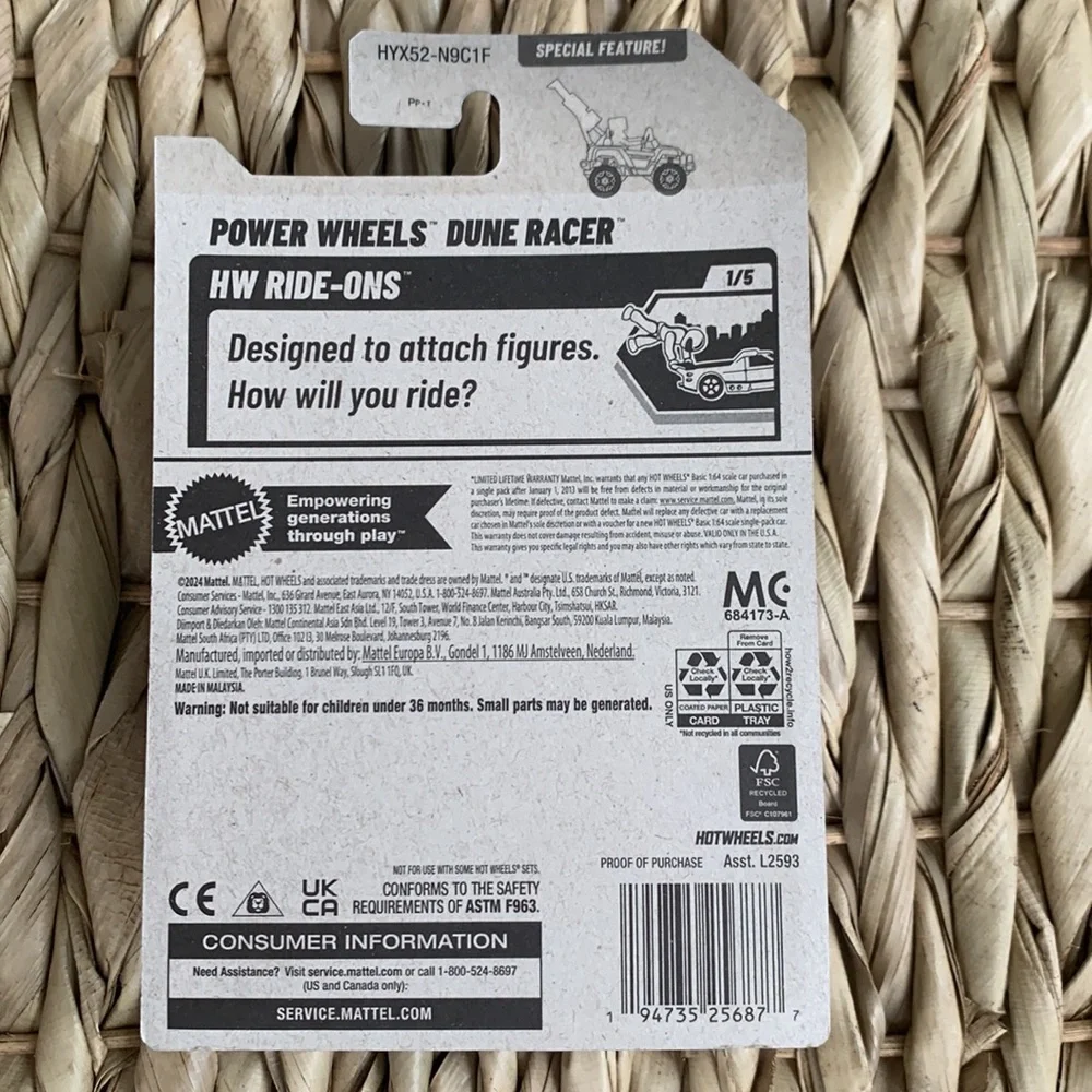 Power Wheels Dune Buggy Racer HotWheels Hot PowerWheels Race Car New 2025